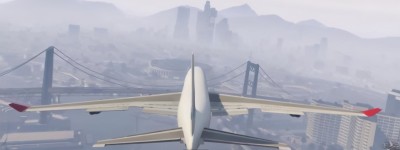 GTA5人人都尝试过的玩法，用最大的飞机撞最高的楼试试
