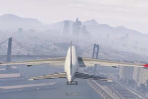 GTA5人人都尝试过的玩法，用最大的飞机撞最高的楼试试